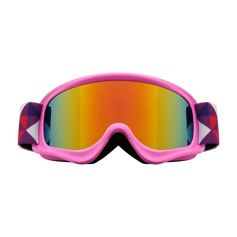 Children Outdoor Hiking Double Anti-Fog Cylindrical Ski Goggles