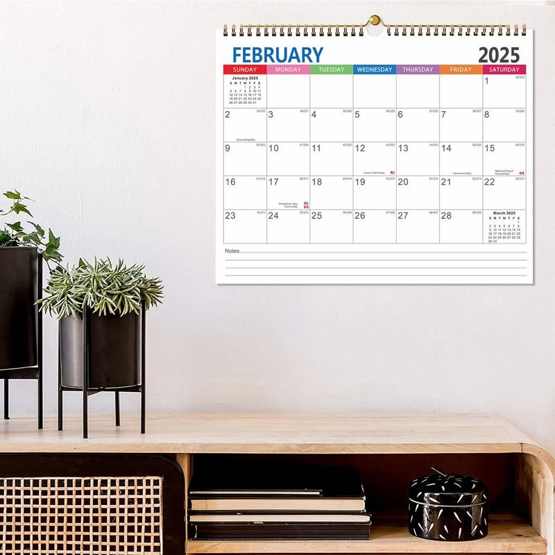 2025 Simple Creative Countdown Desktop Decoration English Desk Calendar