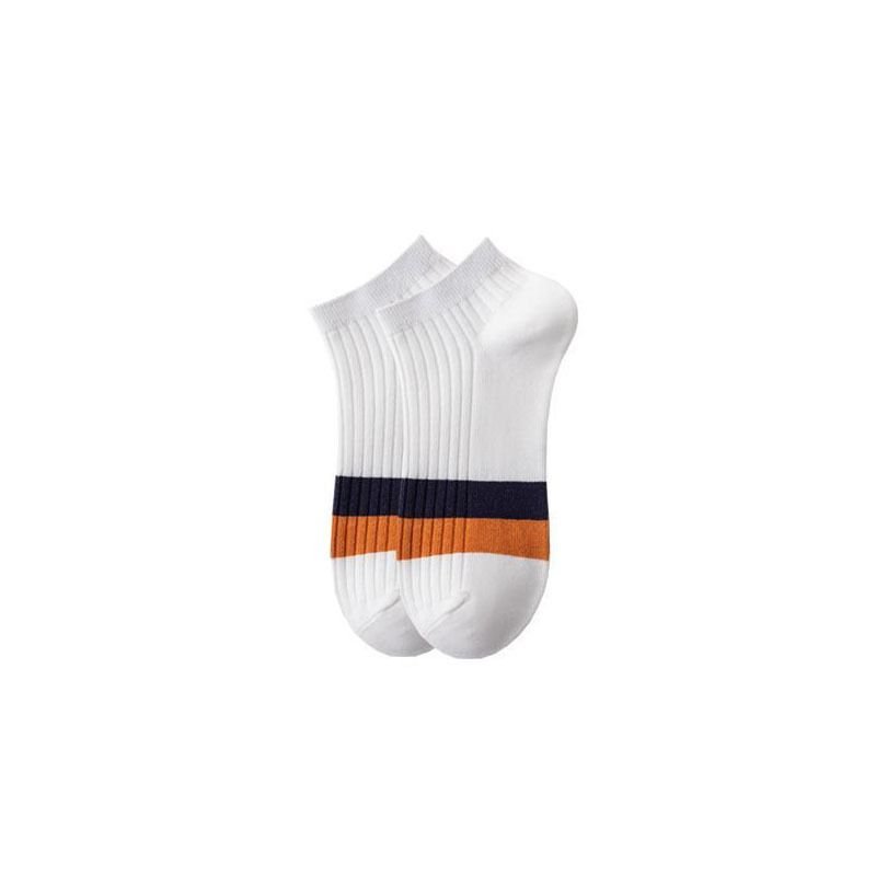 Men Simple Deodorant Sweat-Absorbing Breathable Socks