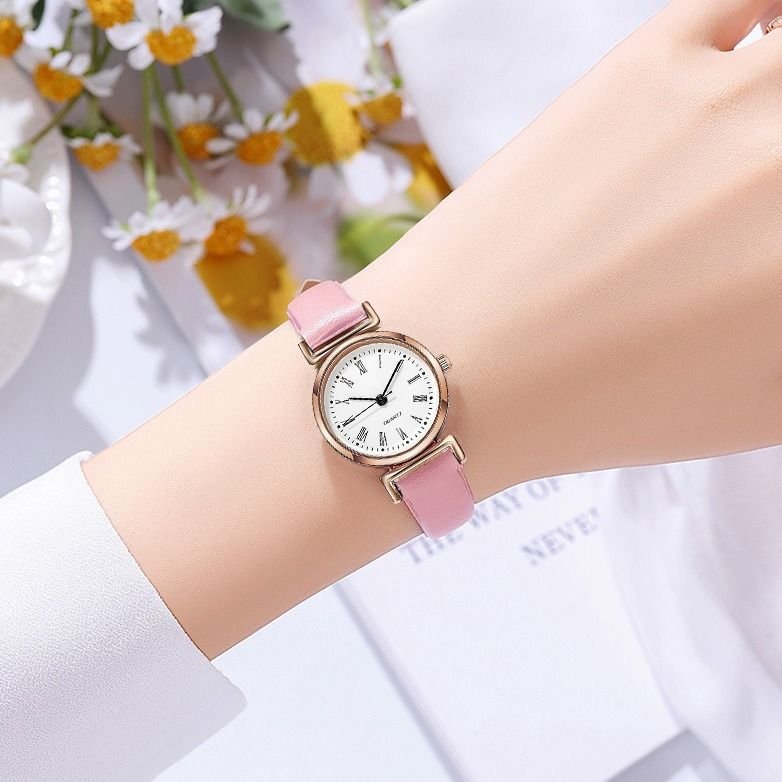 Women Simple Roman Numeral Quartz Watch