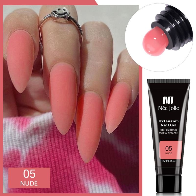 Nail Extension Glue Manicure Paper-Free Fast Extension Crystal Model Crystal Glue 15Ml Can Be Sticky Drill