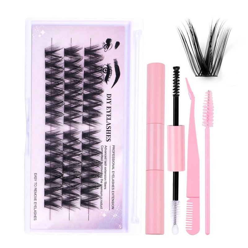 Diy Segmented Single Cluster Grafting Oblique Flying False Eyelashes