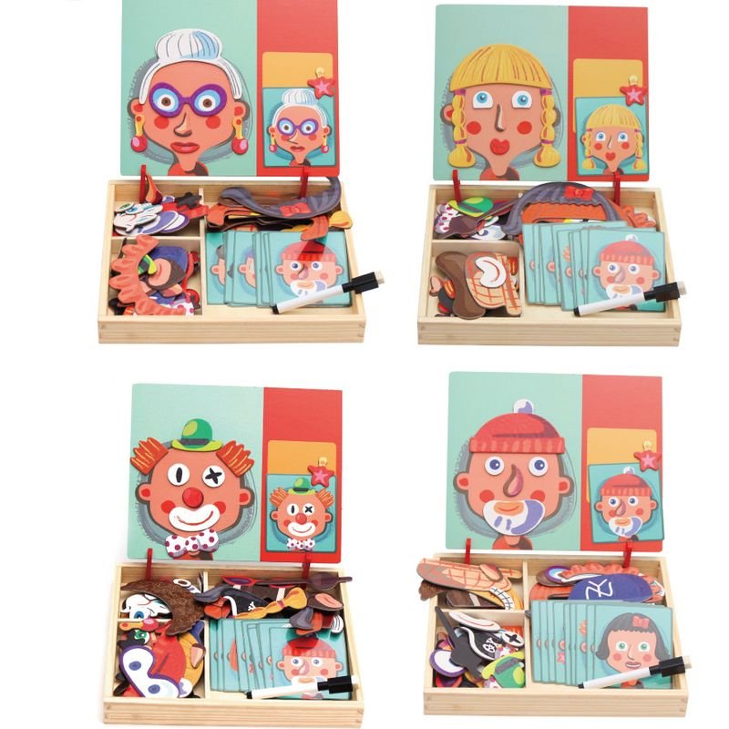 Multi-spec Baby Early Education Magnetic Puzzle