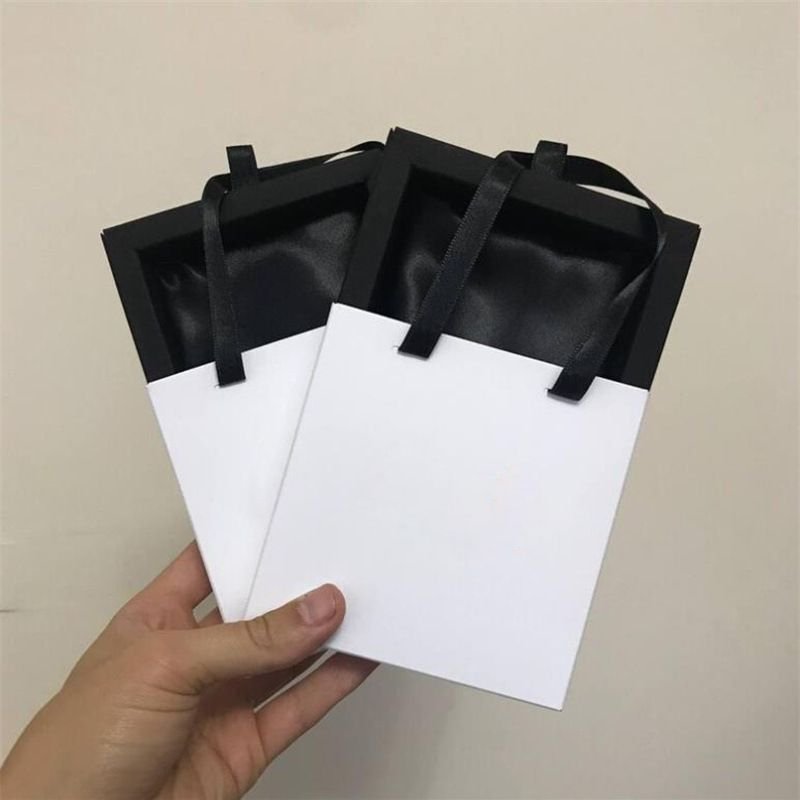 Simple Solid Color Jewelry Earrings Jewelry Packaging Box