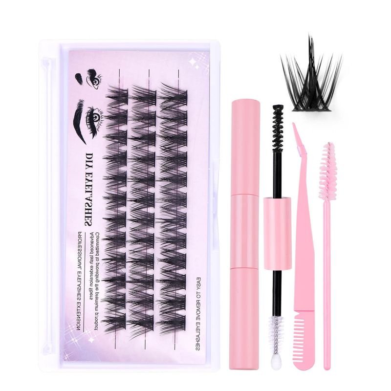 Diy Segmented Single Cluster Grafting Oblique Flying False Eyelashes