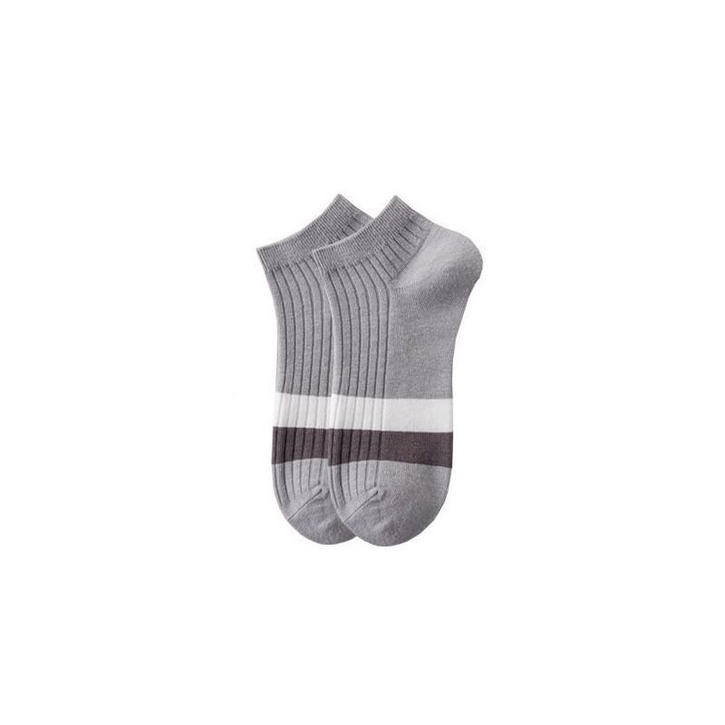 Men Simple Deodorant Sweat-Absorbing Breathable Socks